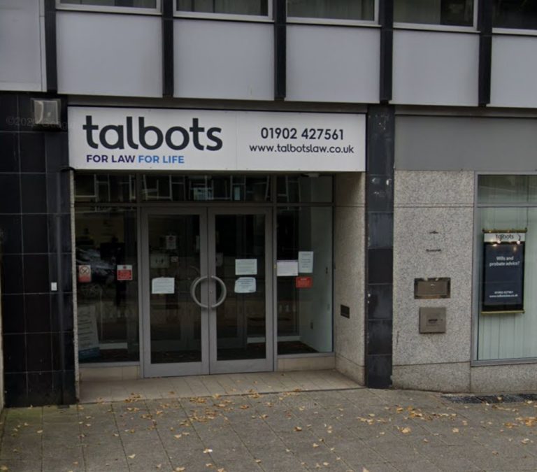 Talbots Wolverhampton 768x675